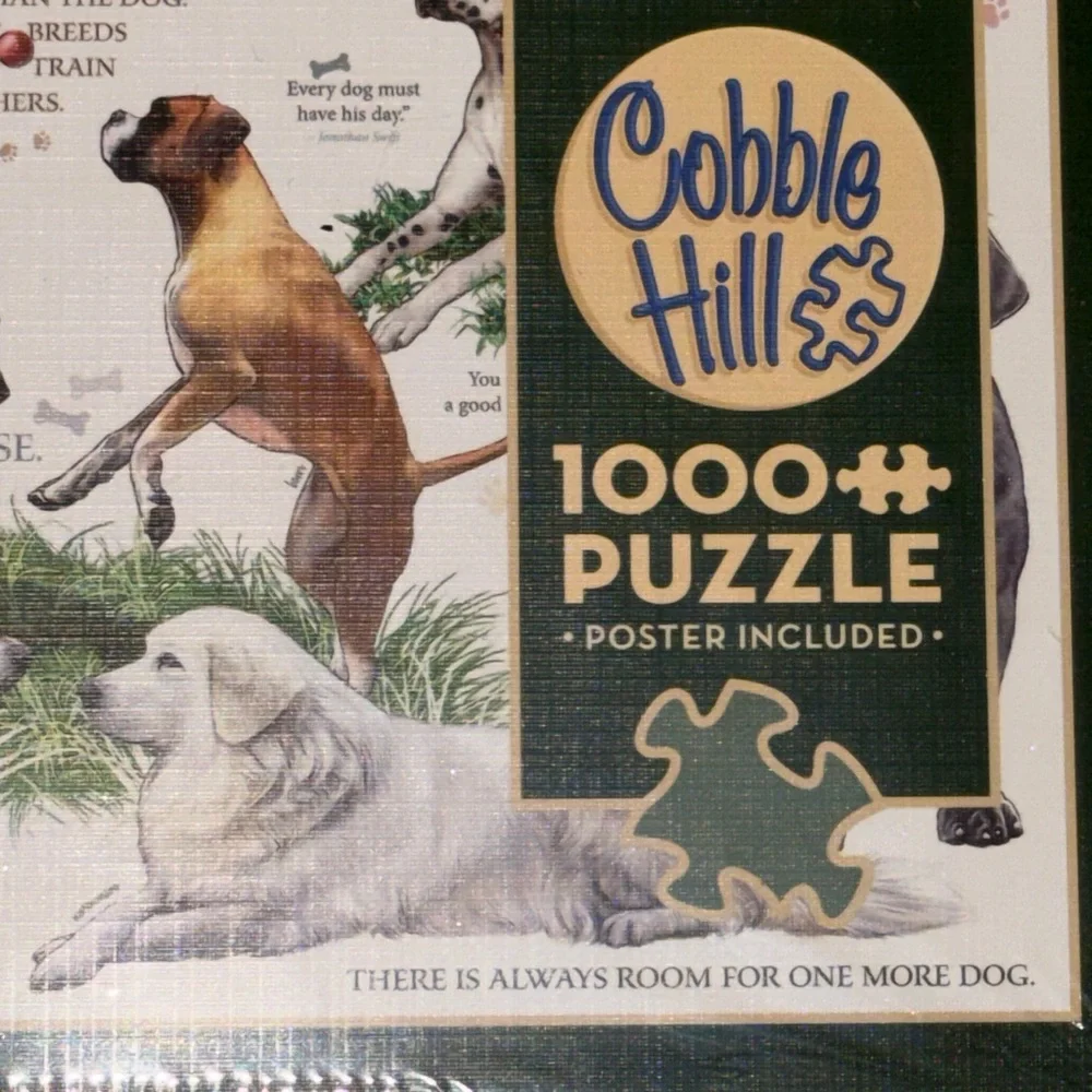 Cobb Hill by New Balance Dog Breeds Puzzle - Multicolor NEW Sealed